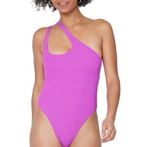 L Space Phoebe One-Piece Classic Swimsuit - Pitaya Size 4